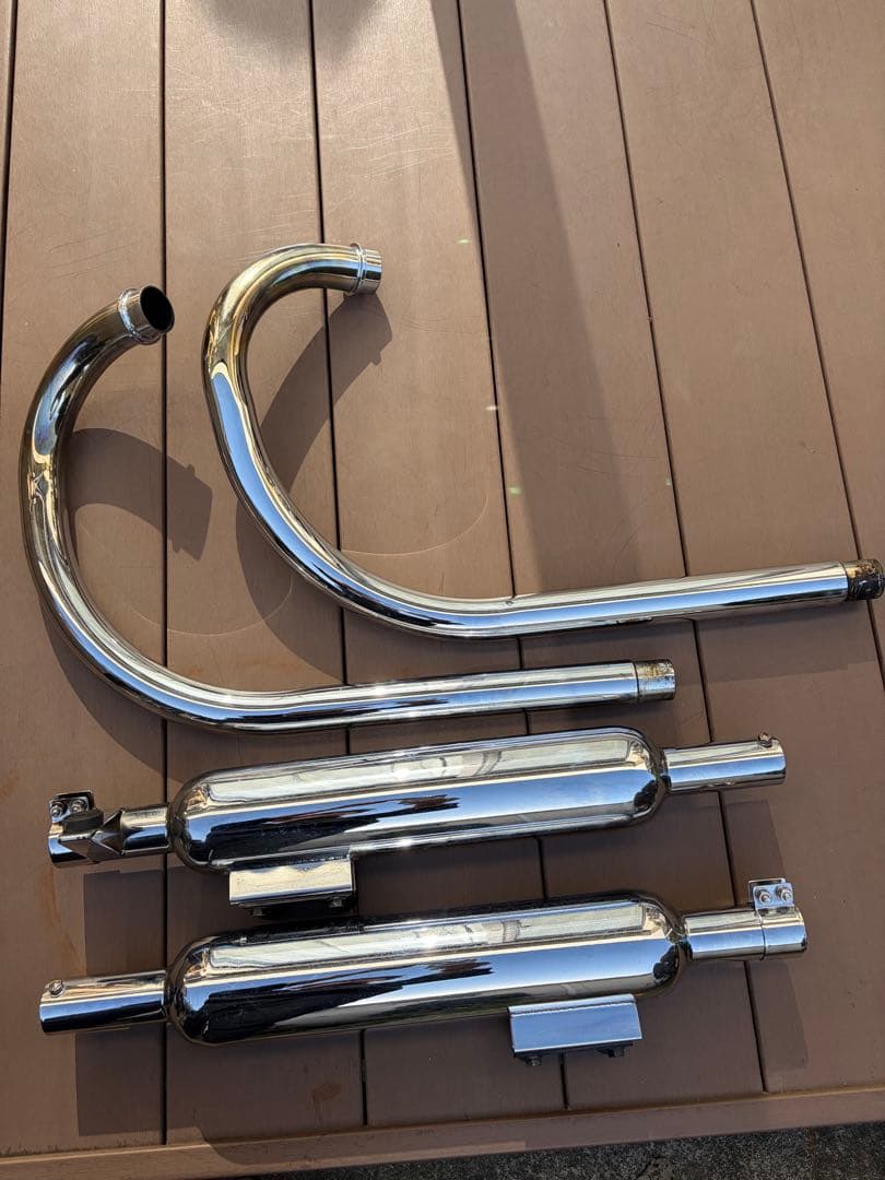 大和ステンレスキャプトンマフラー W650.W400