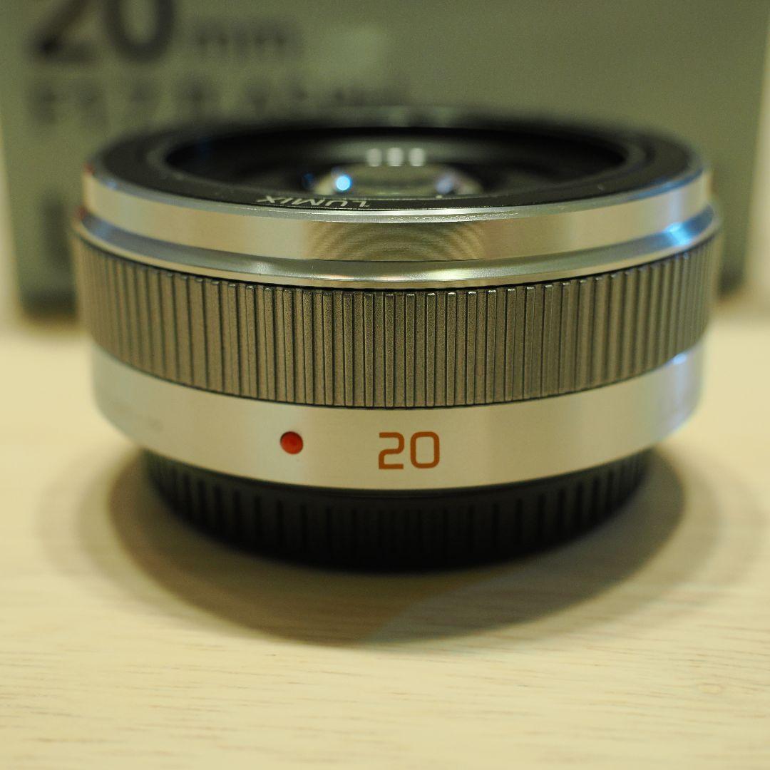 超美品 LUMIX 20mm F1.7 II ASPH. 保証書付き