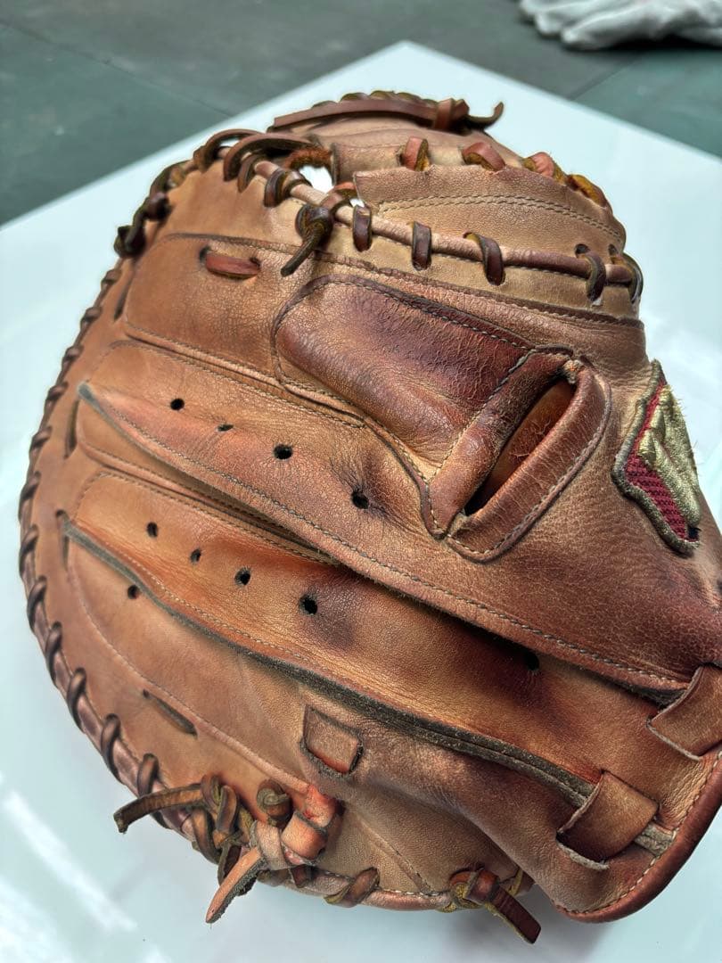 Wilson 硬式用キャッチャーミット オレンジ