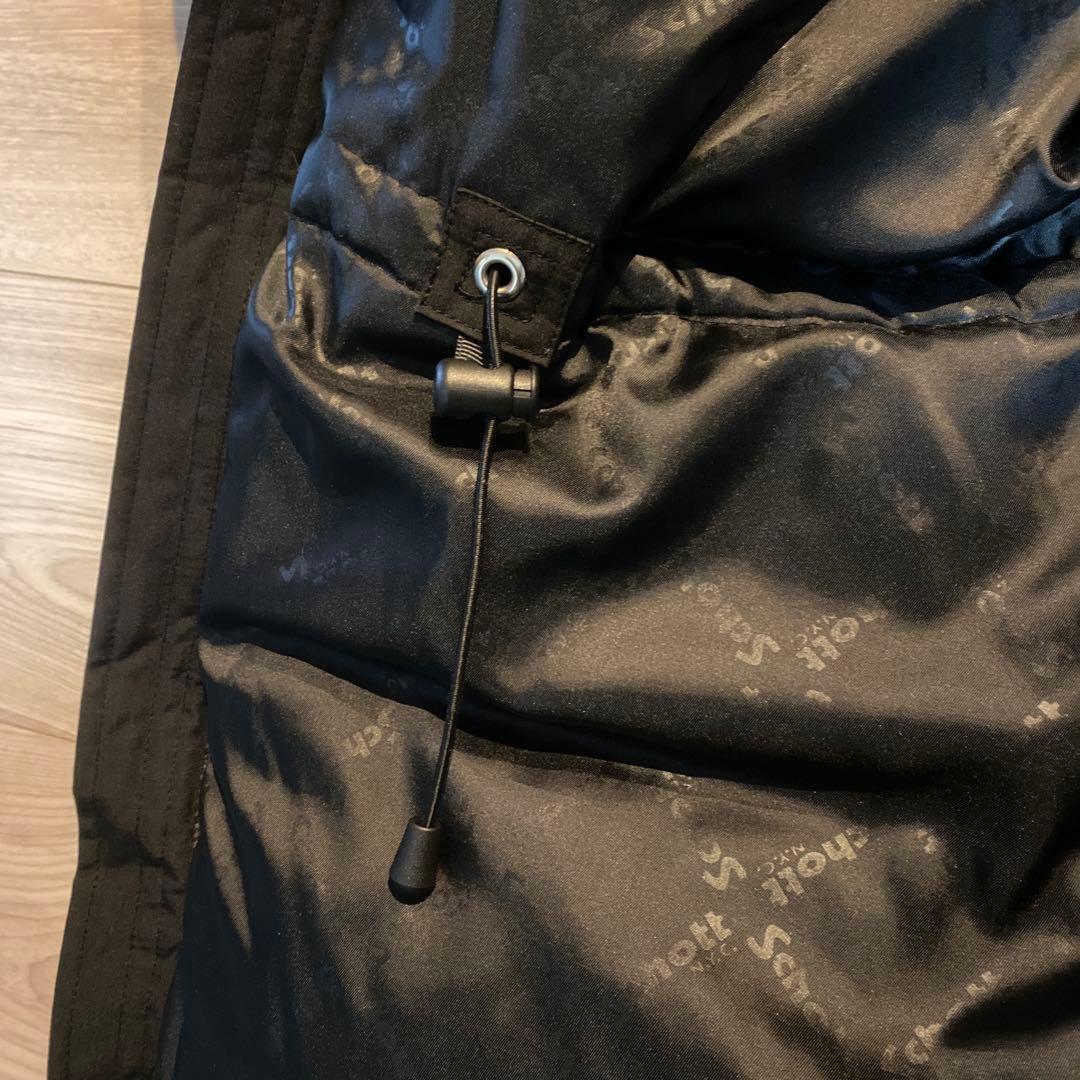 ま*ー様 SCHOTT BROS ブラックダウンジャケット