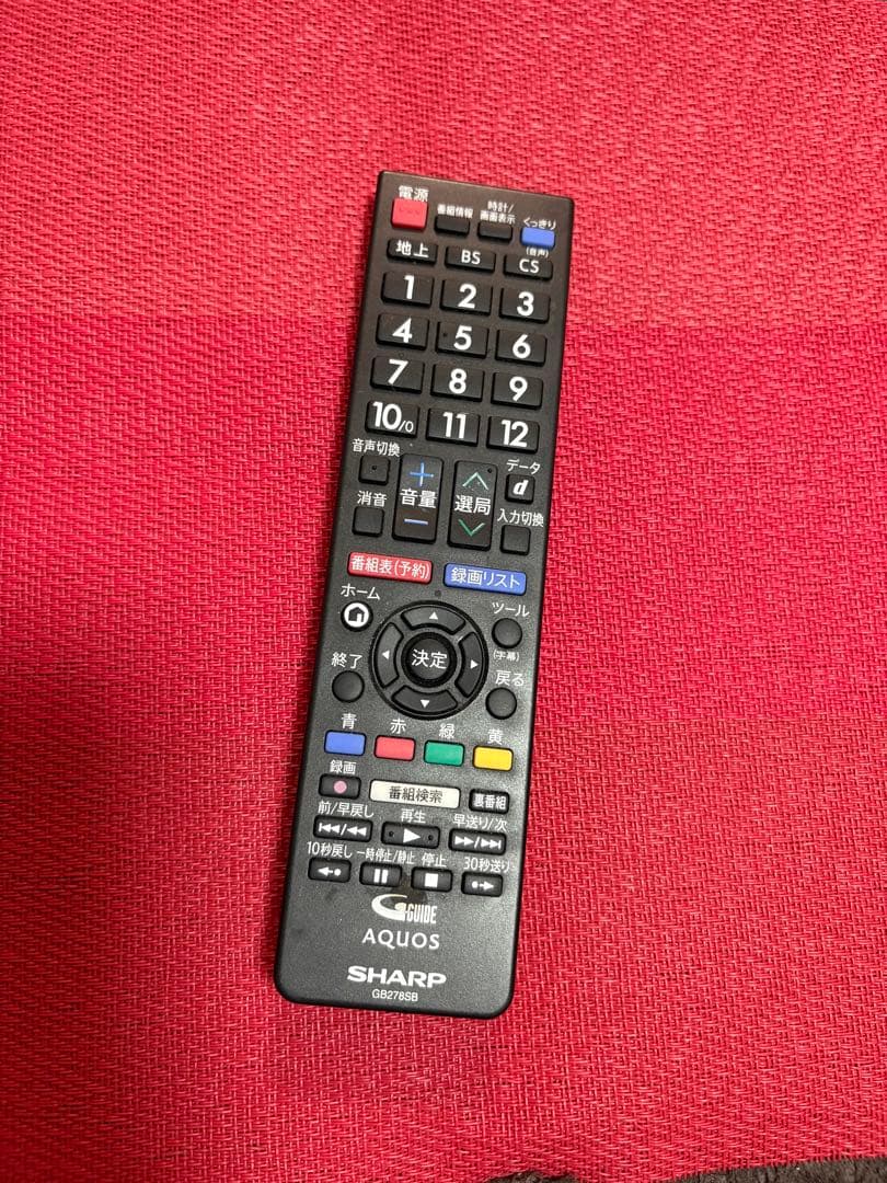 SHARP AQUOS 2T-C24AD 液晶テレビ24v型