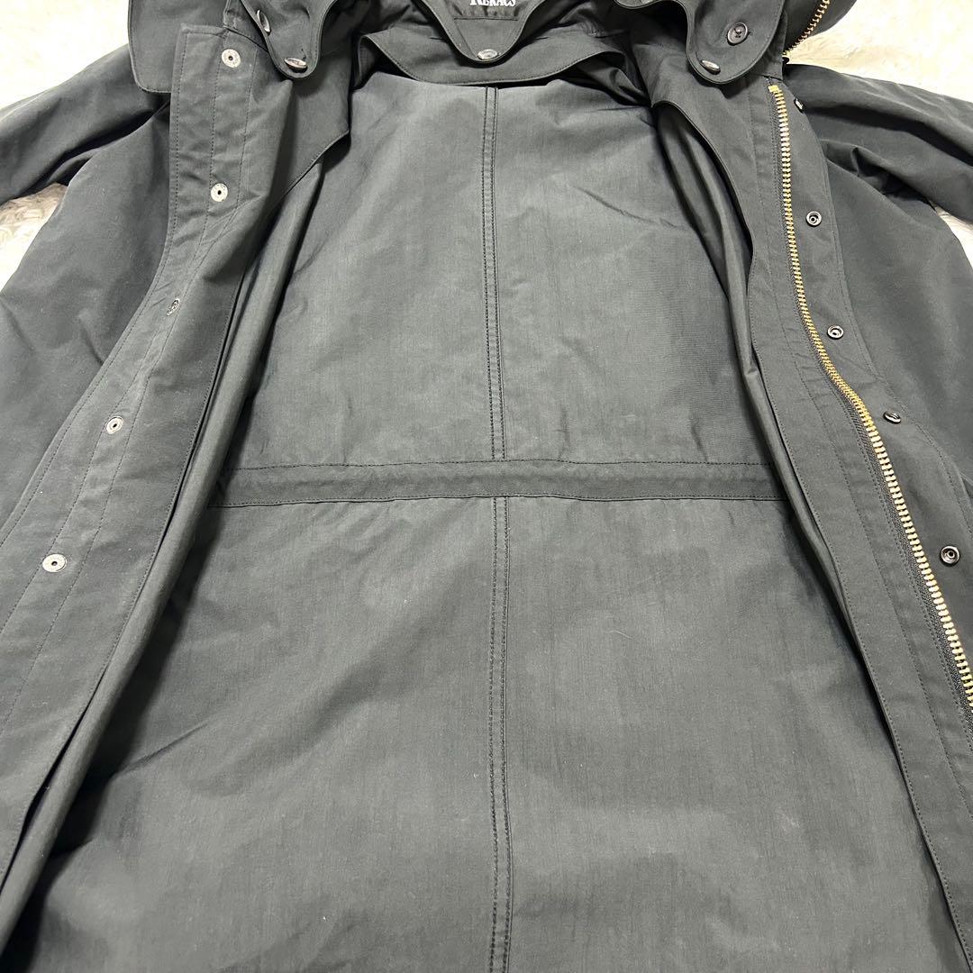 超美品✨　THE RERACS ザリラクス　モッズコート　ブラック　36