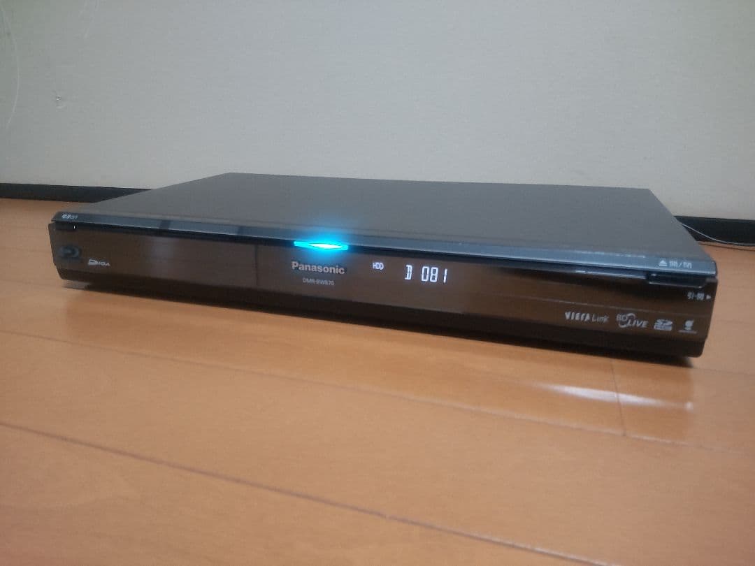 パナソニック　DIGA DMR―BW870 1TB プチメンテ済み　取説付き