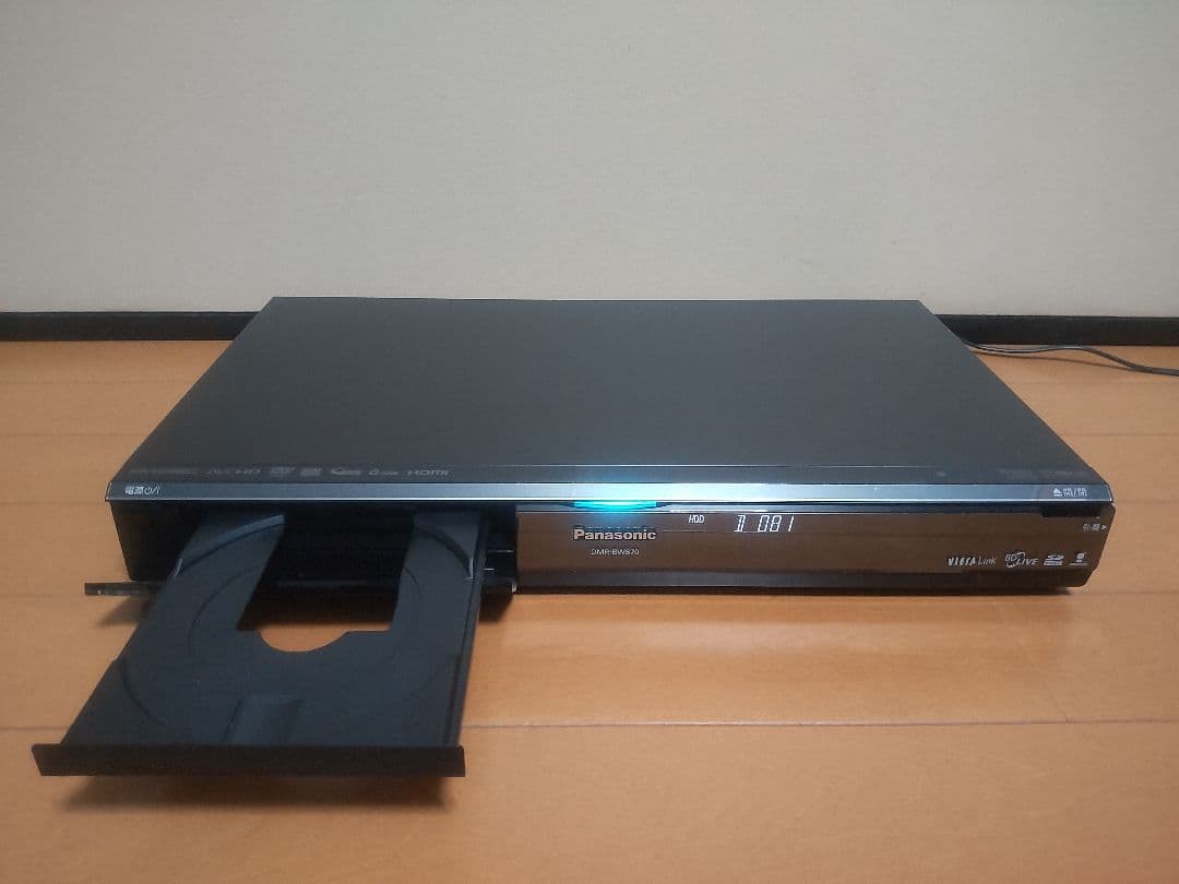 パナソニック　DIGA DMR―BW870 1TB プチメンテ済み　取説付き