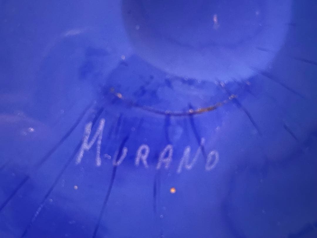 ベネチアガラス　花瓶　置き物