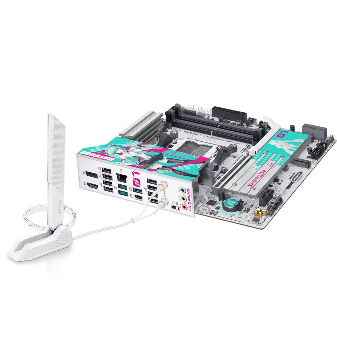 ASUS TX GAMING B850M 初音ミクコラボ マザーボード