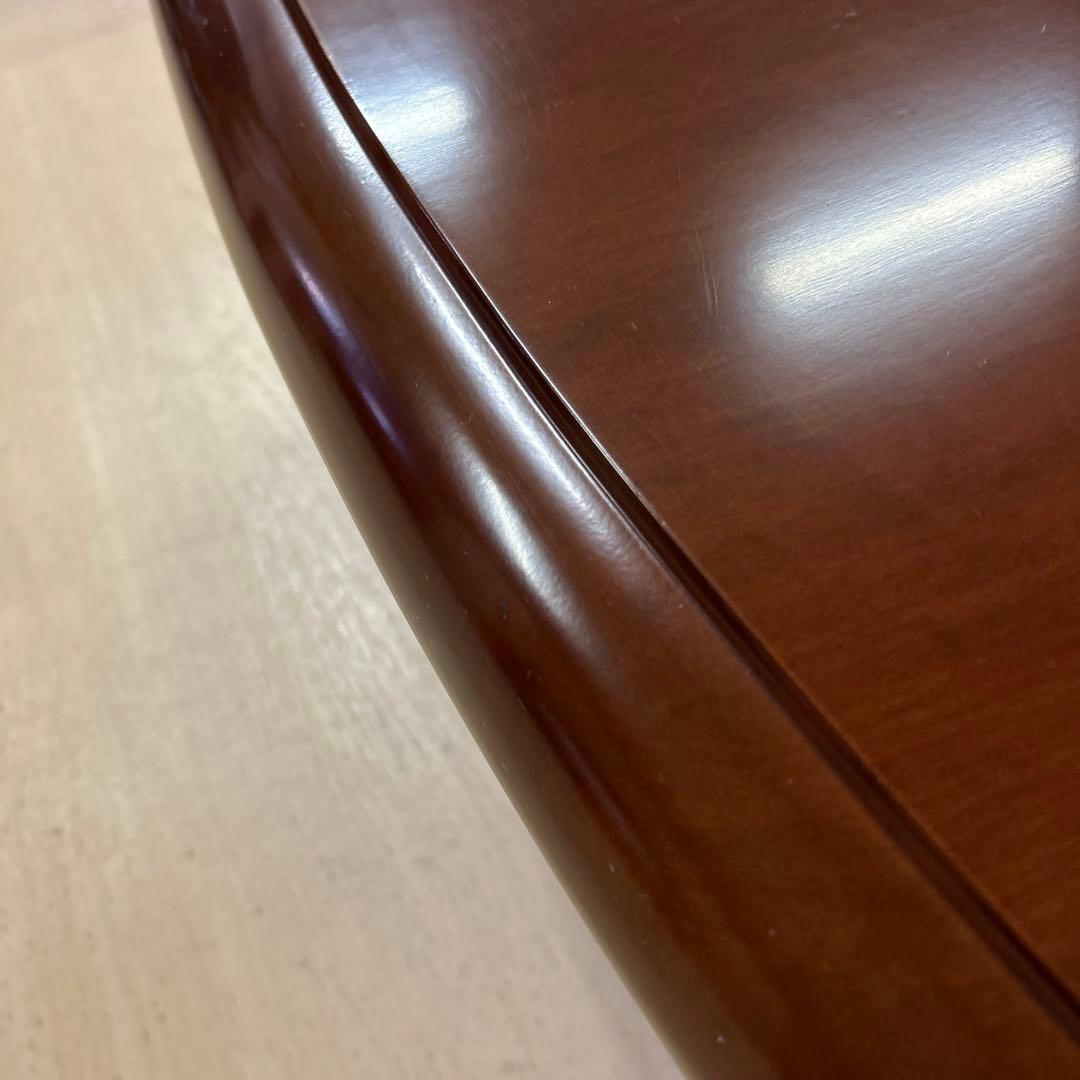 希少☆花梨無垢一枚板 座卓 応接台 猫脚 リビングテーブル 昭和レトロ 高級品