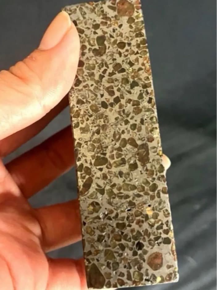 354g セリコ隕石　原石　パラサイト隕石　インゴット