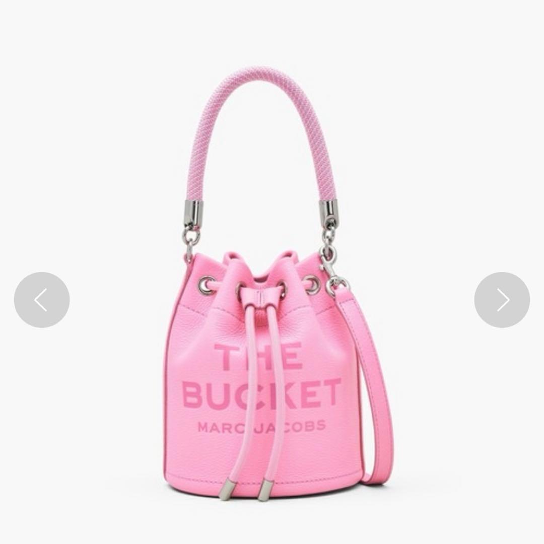 MARC JACOBS ピンク バケツ型バッグ