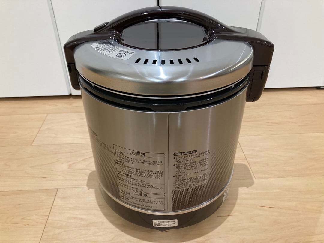 リンナイ ガス炊飯器こがまるRR-100FS（A）ワンタッチホース&プラグ付