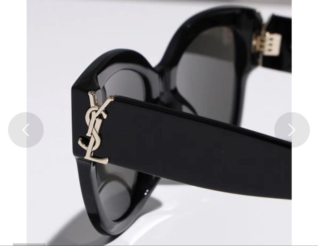 YSL イヴ・サンローラン　サングラス　ブラック キャットアイ