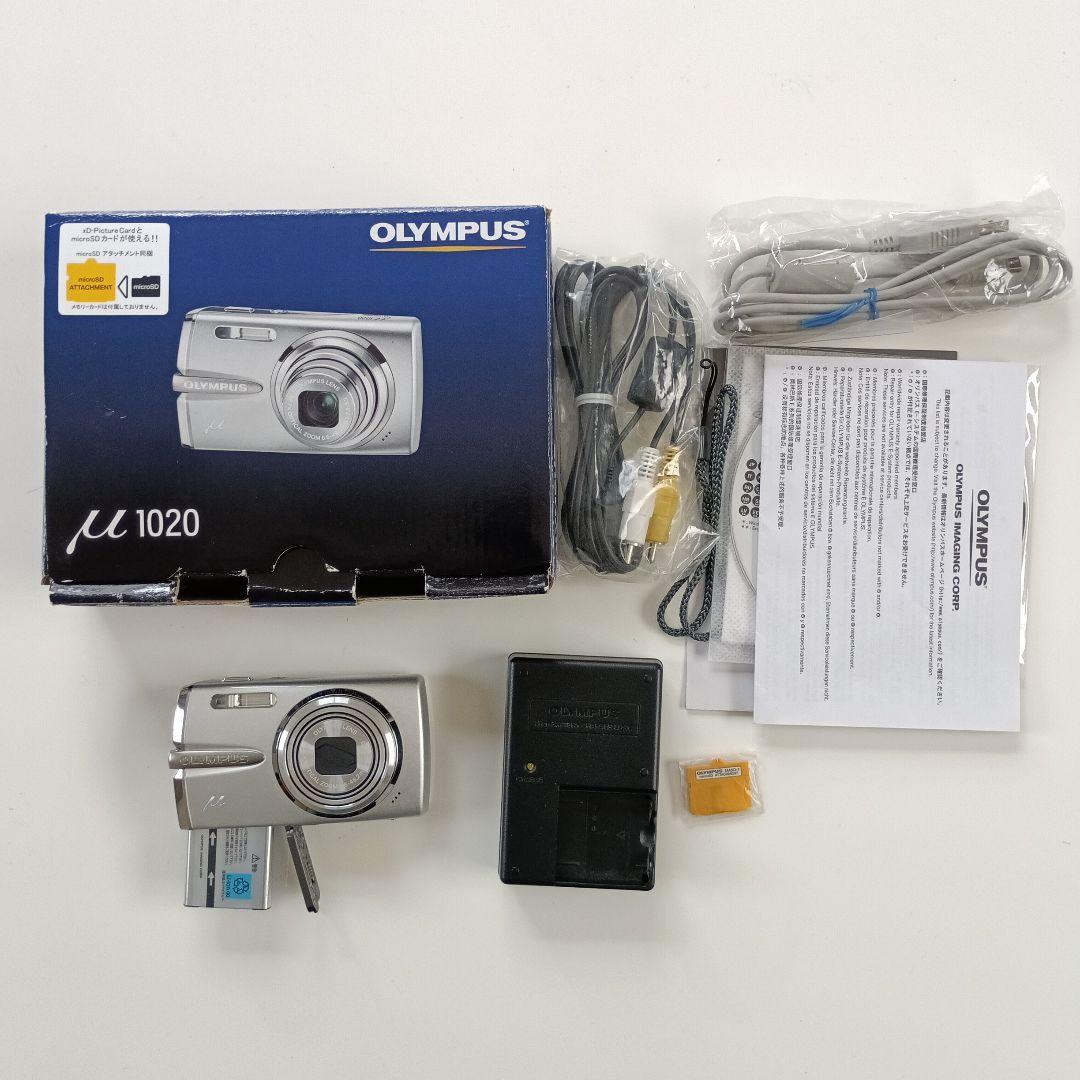 美品 オリンパス ミュー1020 コンパクト デジタルカメラ 動作確認済