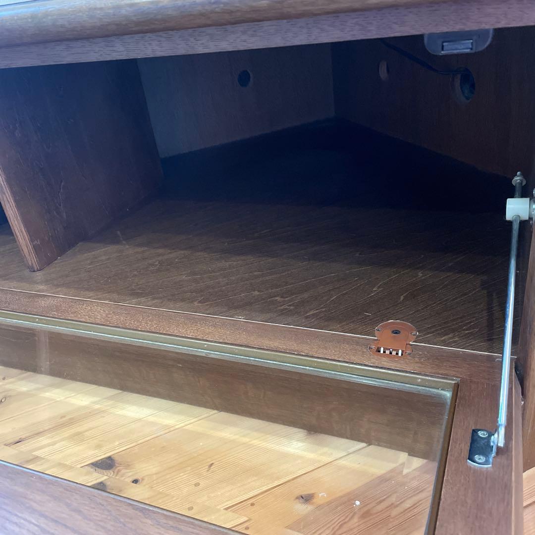 【カリモク KARIMOKU】コーナーキャビネット ガラスケース