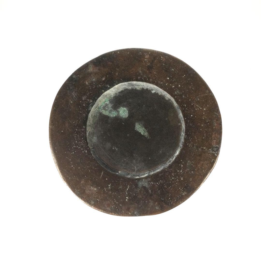 銅製 銀象嵌鯉文花瓶 黄直作 鯉高肉彫 花器 花生 重量1515g 時代物Mcナ