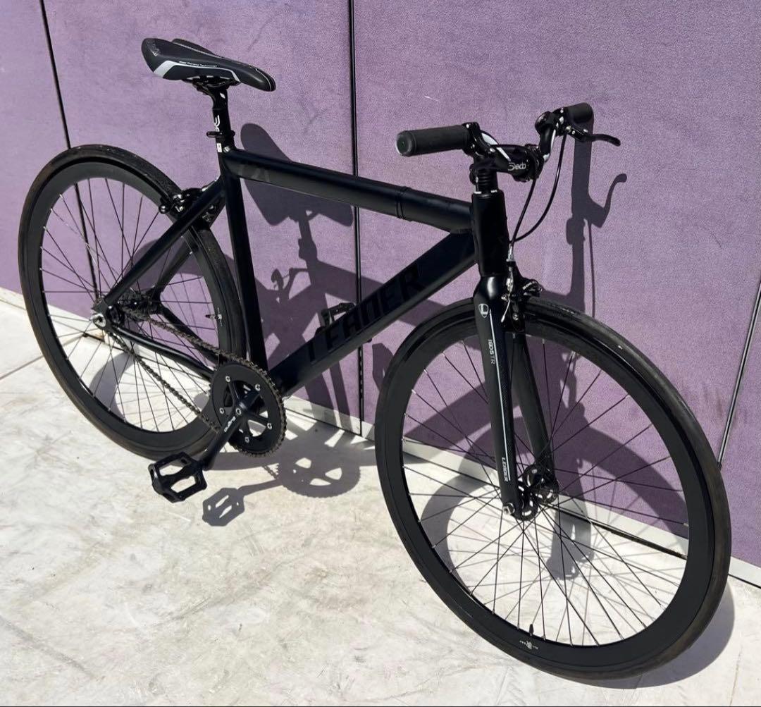 LEADER シングルスピードバイクブラック1805TR 状態良