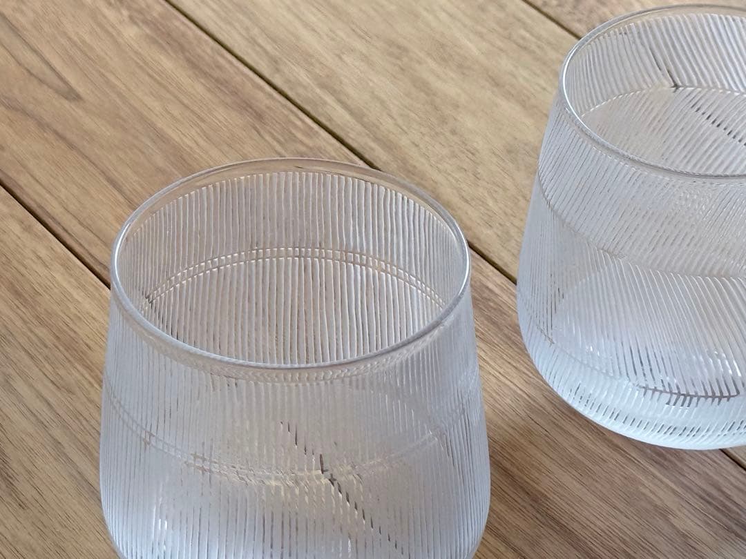 新田佳子 グラス 2杯セット