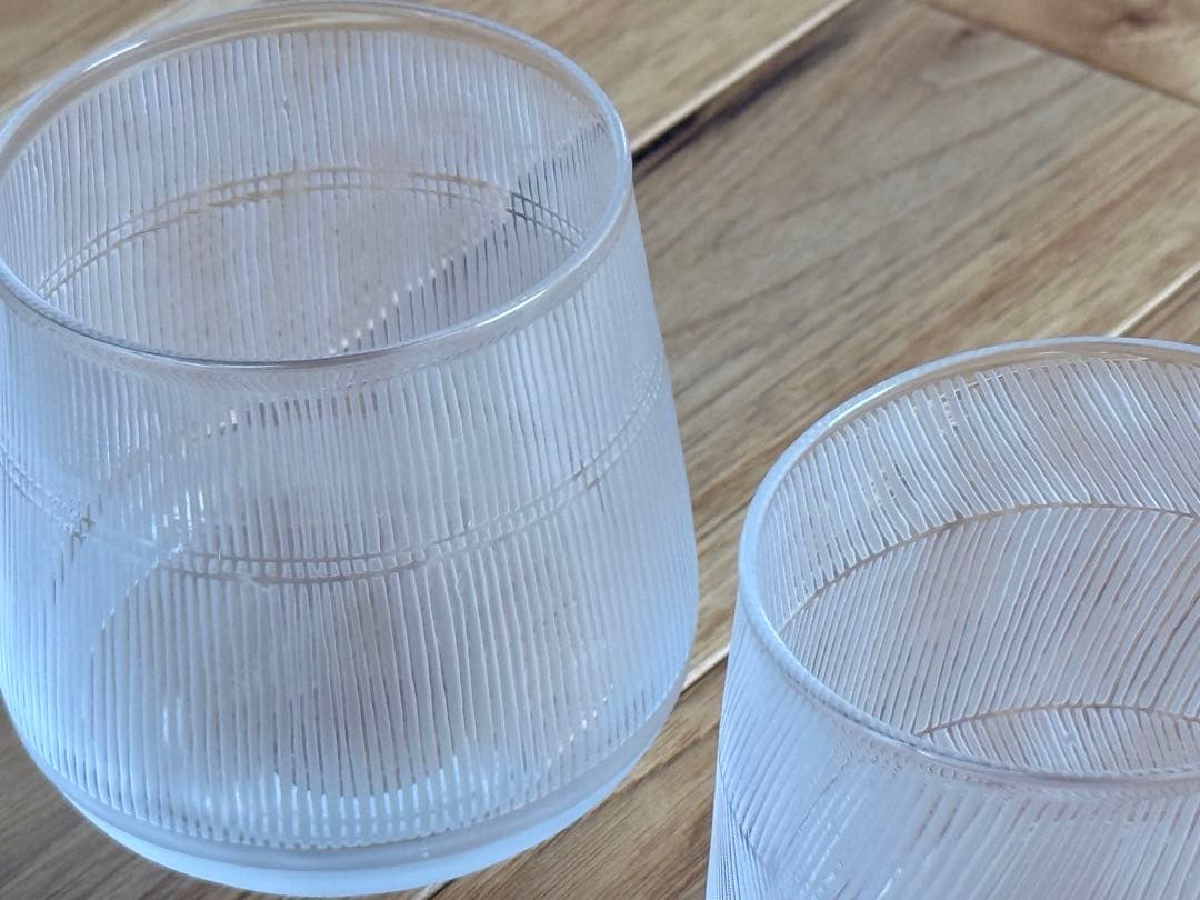 新田佳子 グラス 2杯セット