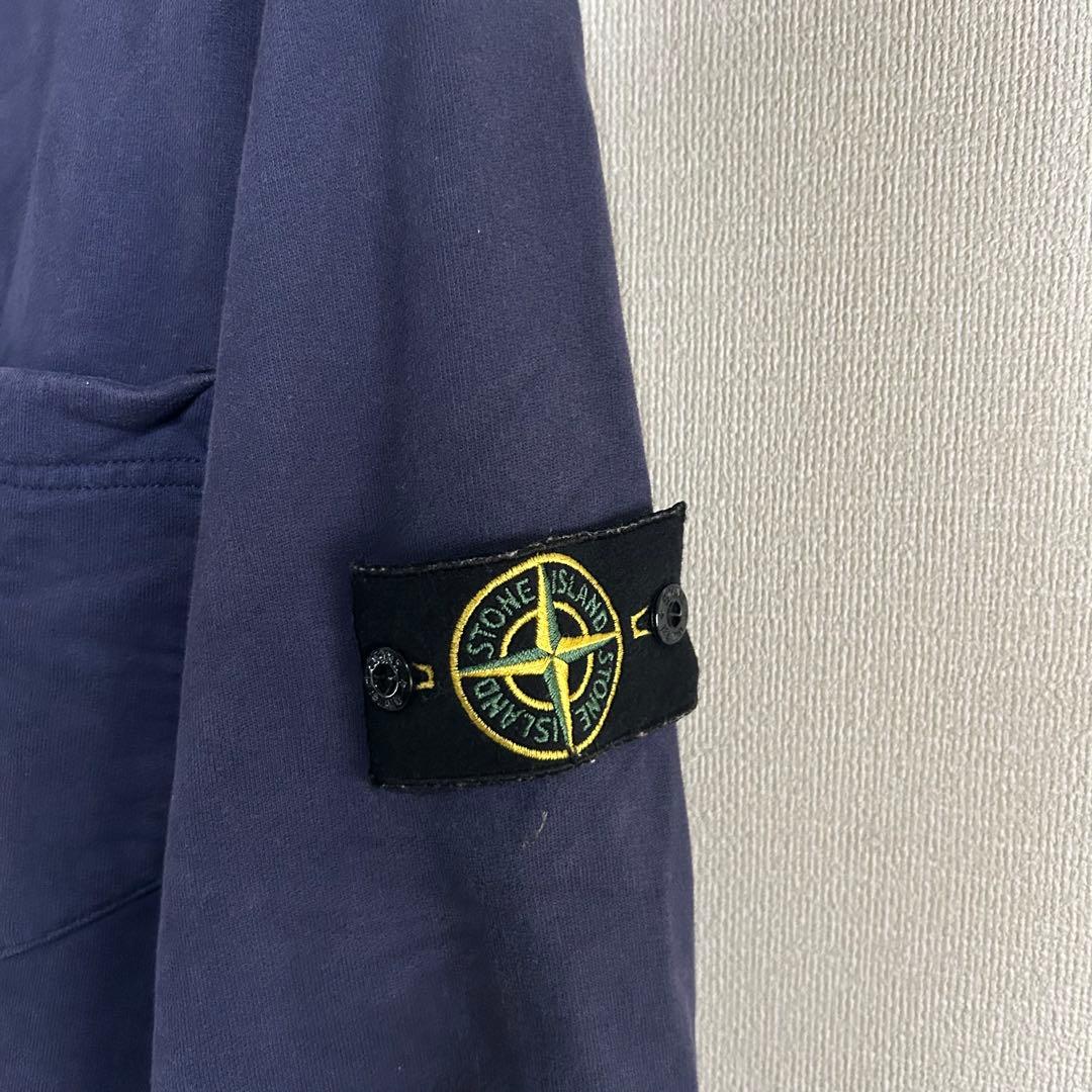 【希少カラー❗️】stone  スウェットトレーナー　パープル　XL