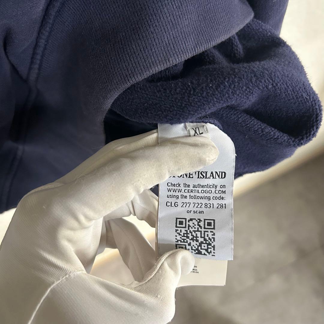 【希少カラー❗️】stone  スウェットトレーナー　パープル　XL