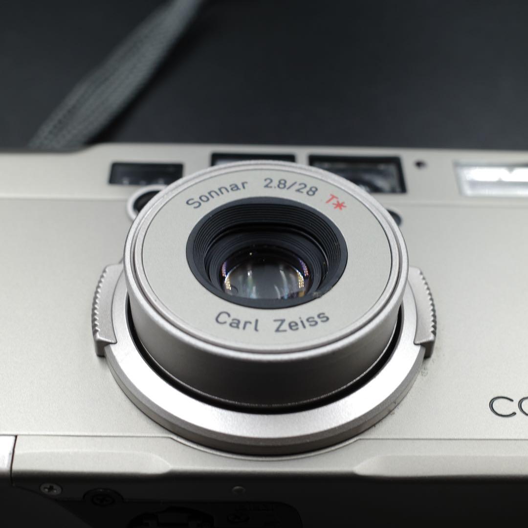 【美品・レア】Contax T ix Carl Zeiss Sonnarレンズ