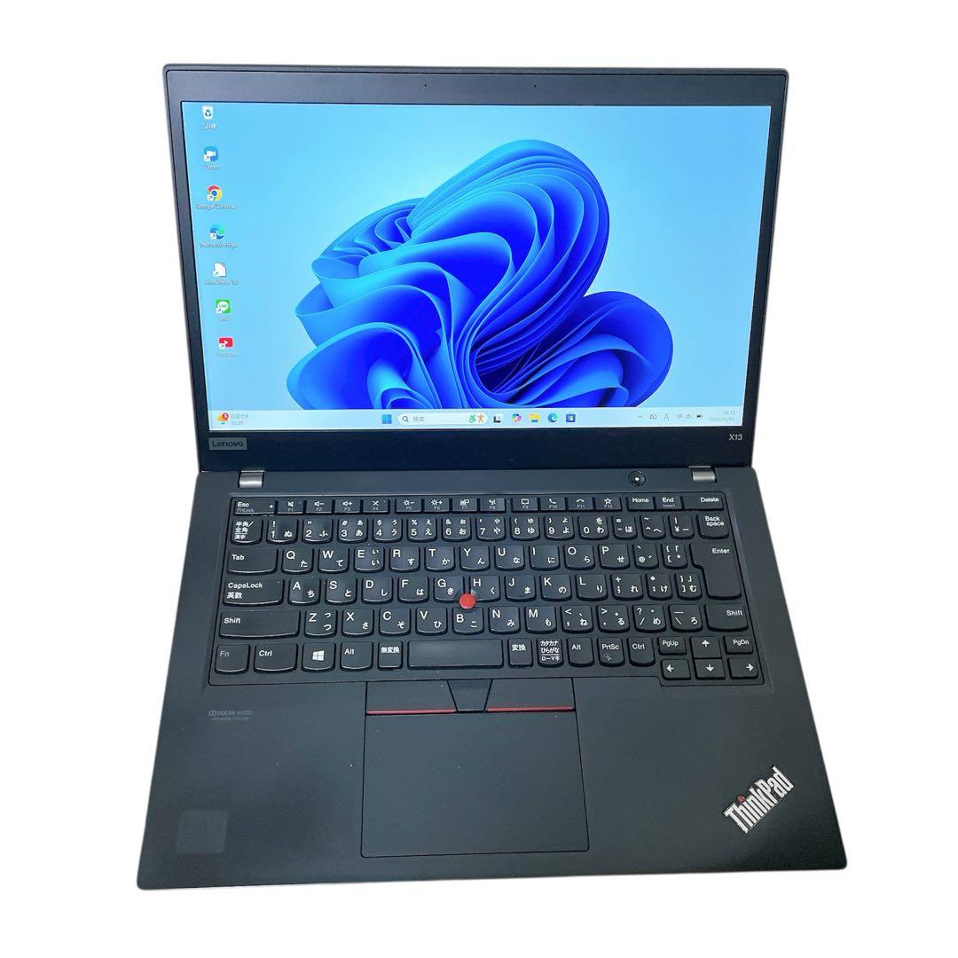 バッテリー良好Lenovo ThinkPad X13 Ryzen5 SSD