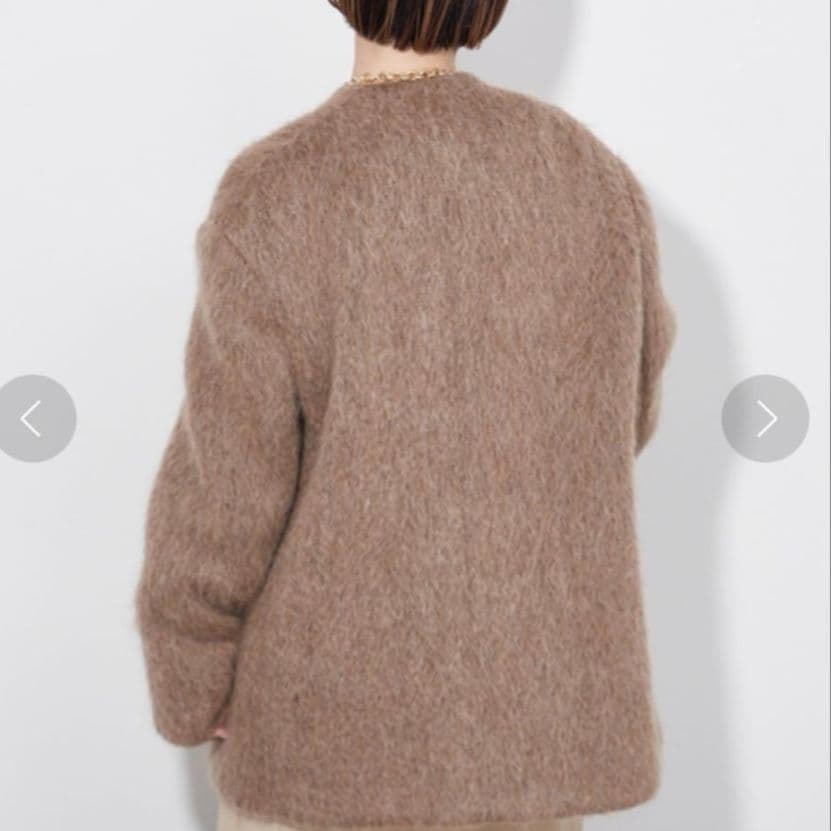 Plageプラージュ【R’IAM】シャギー コートジャケット