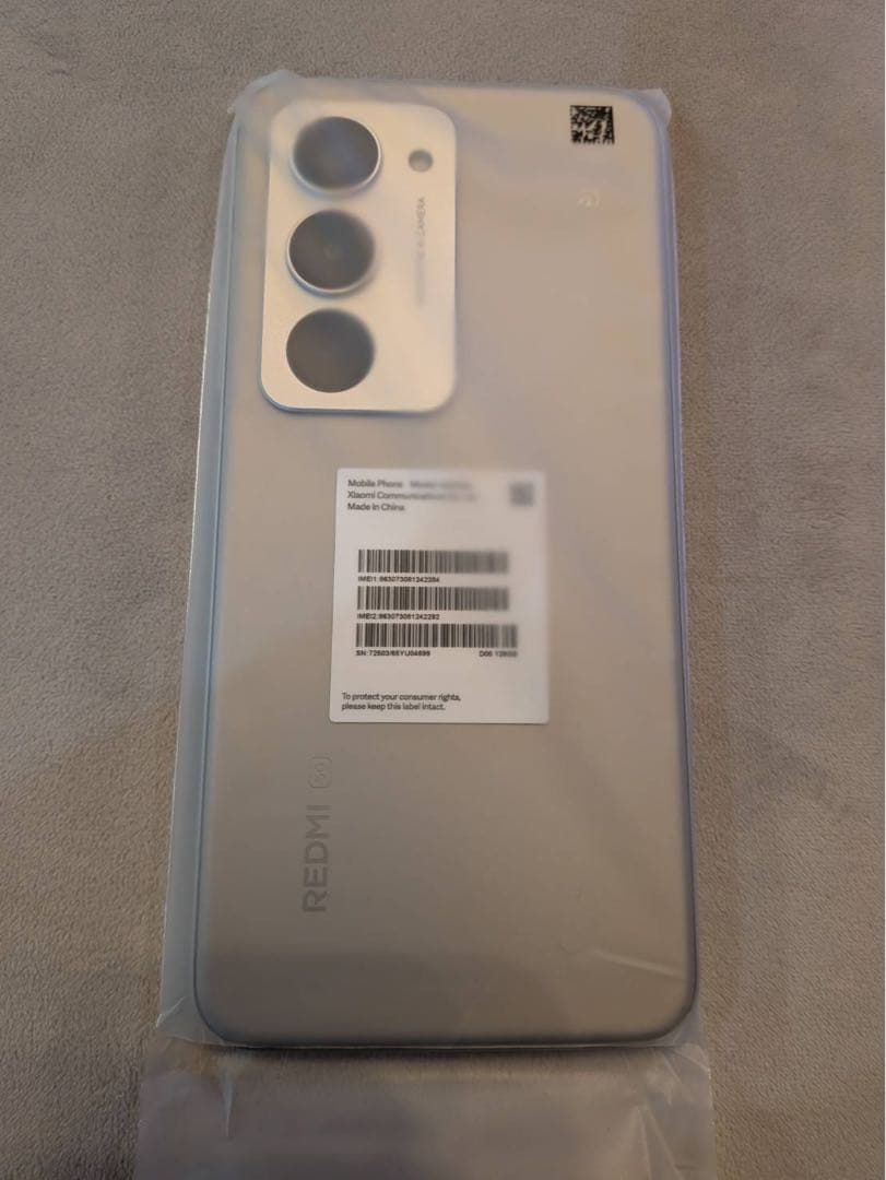 redmi15 5G 128GB チタングレー　本体