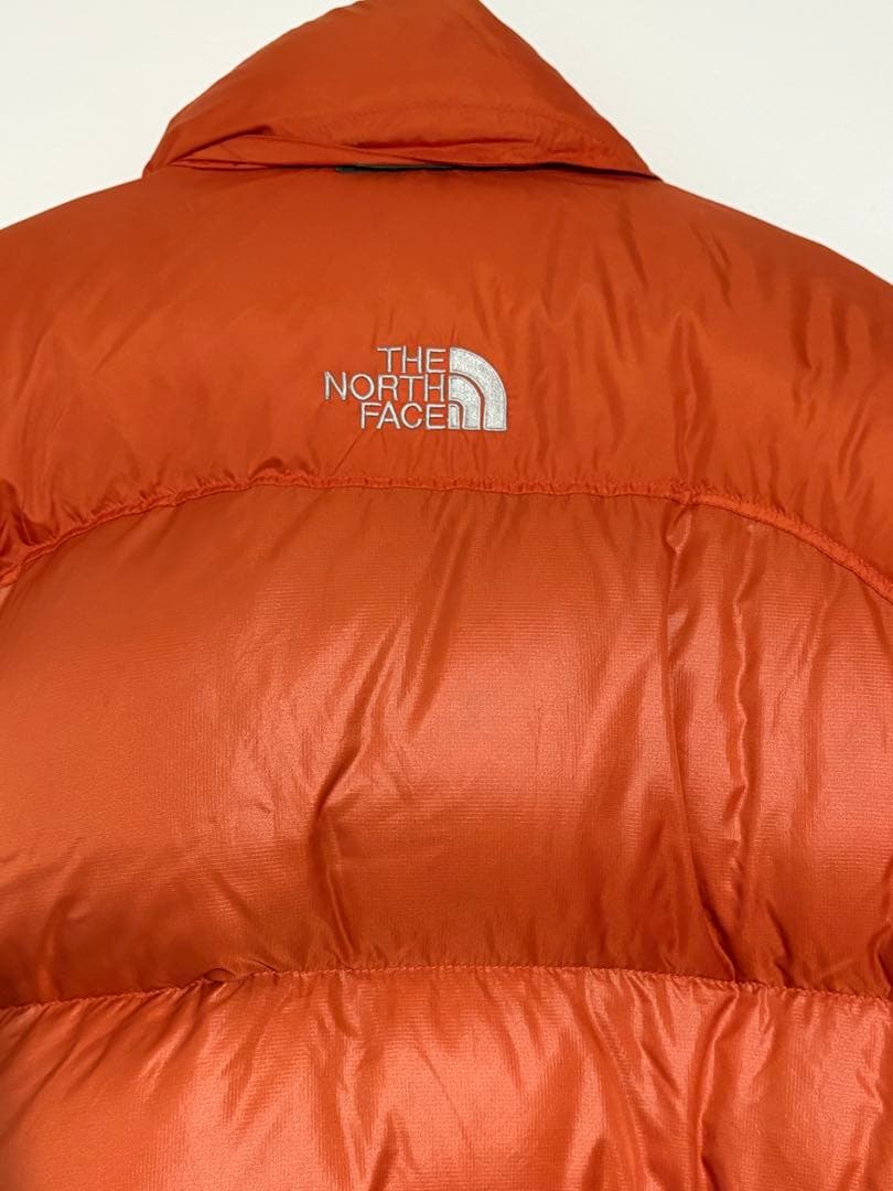 The North Face ヌプシ センターロゴ オレンジ XL