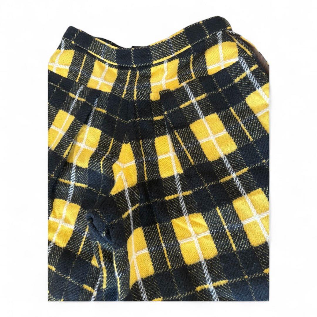 Zucca ズッカ　チェック柄 ガウチョパンツ　Mサイズ　暖かい生地♡