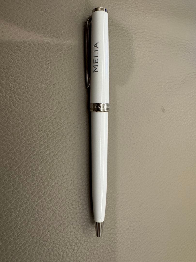 MONT BLANC MELIA ホワイトボールペン