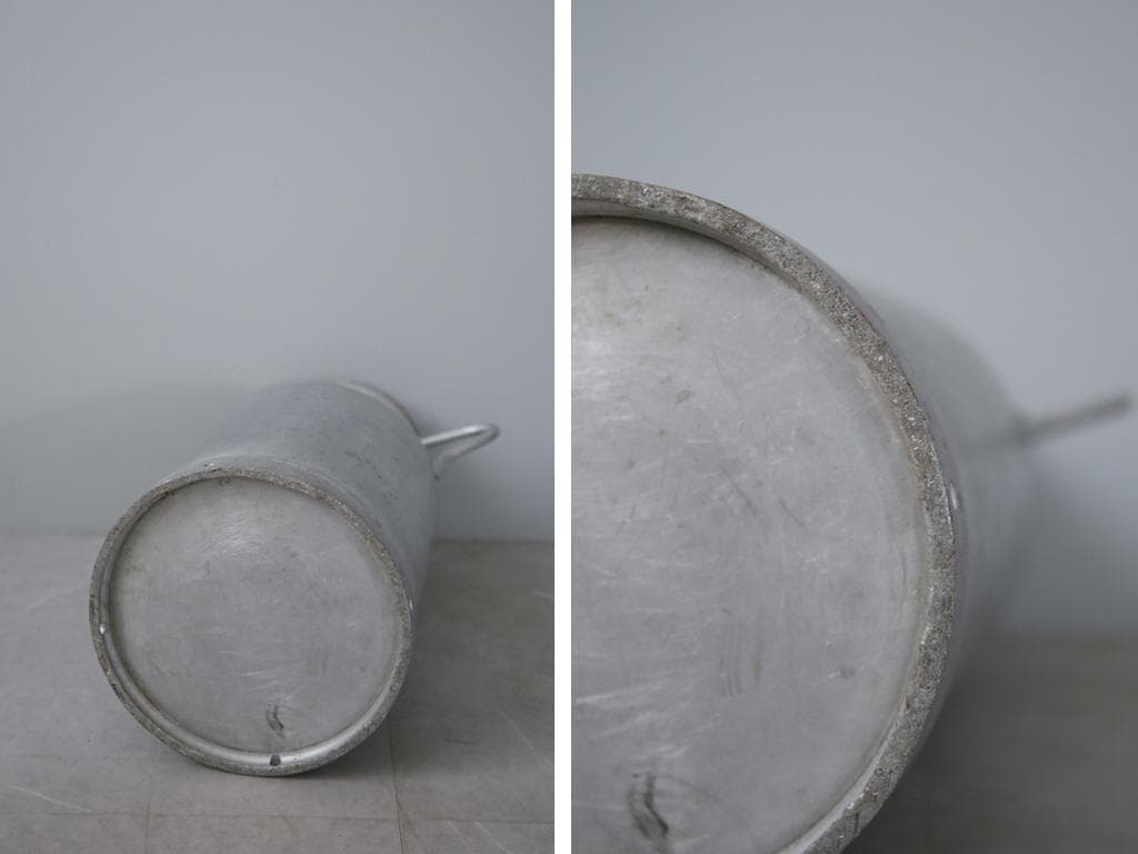 フランスアンティーク古いミルク缶/ゴミ箱/小物入れ/傘立て/花器(90-19-2