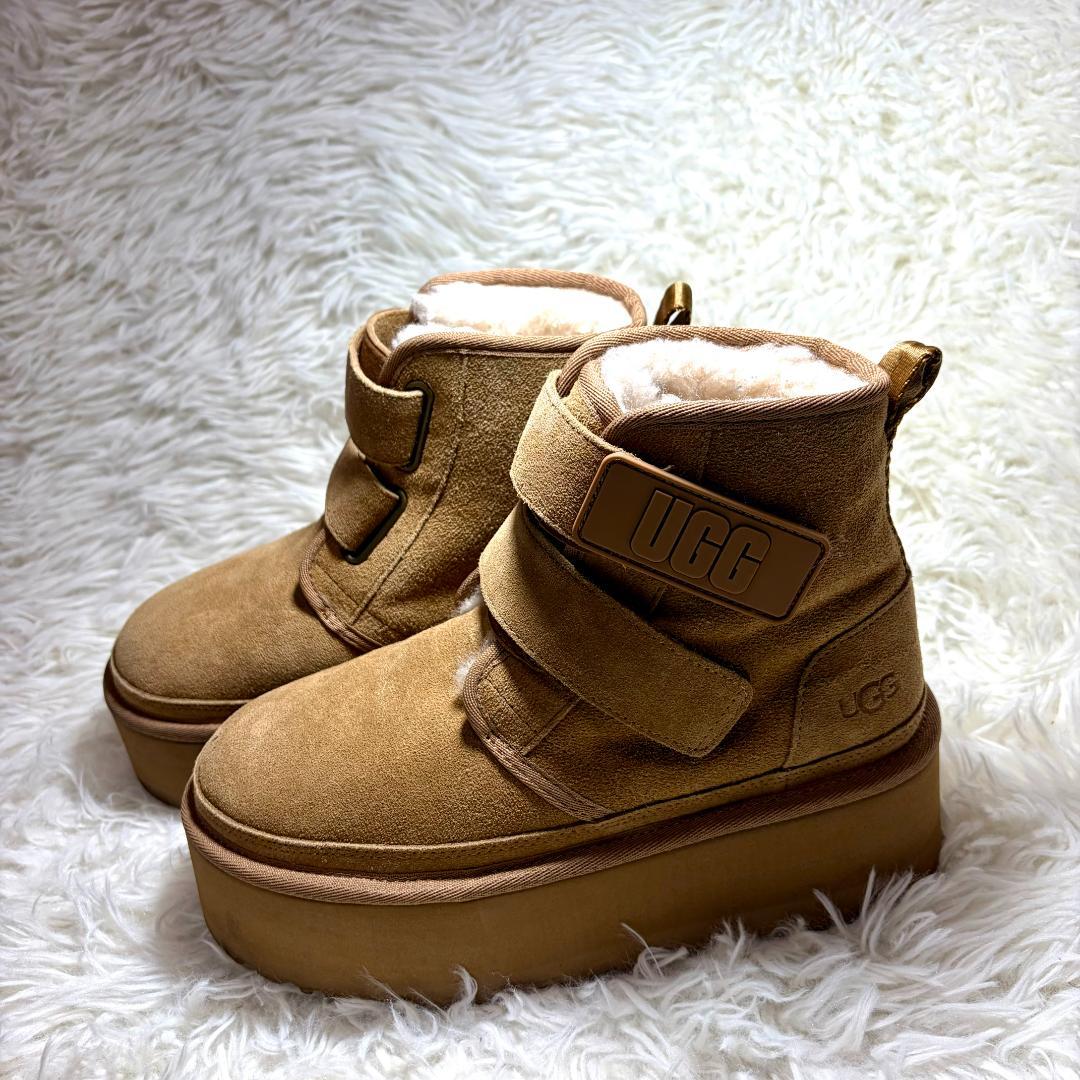 UGG W NEUMEL PLATFORM 23㎝ アグ ボアブーツ ムートン