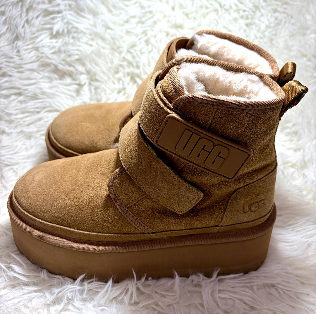 UGG W NEUMEL PLATFORM 23㎝ アグ ボアブーツ ムートン