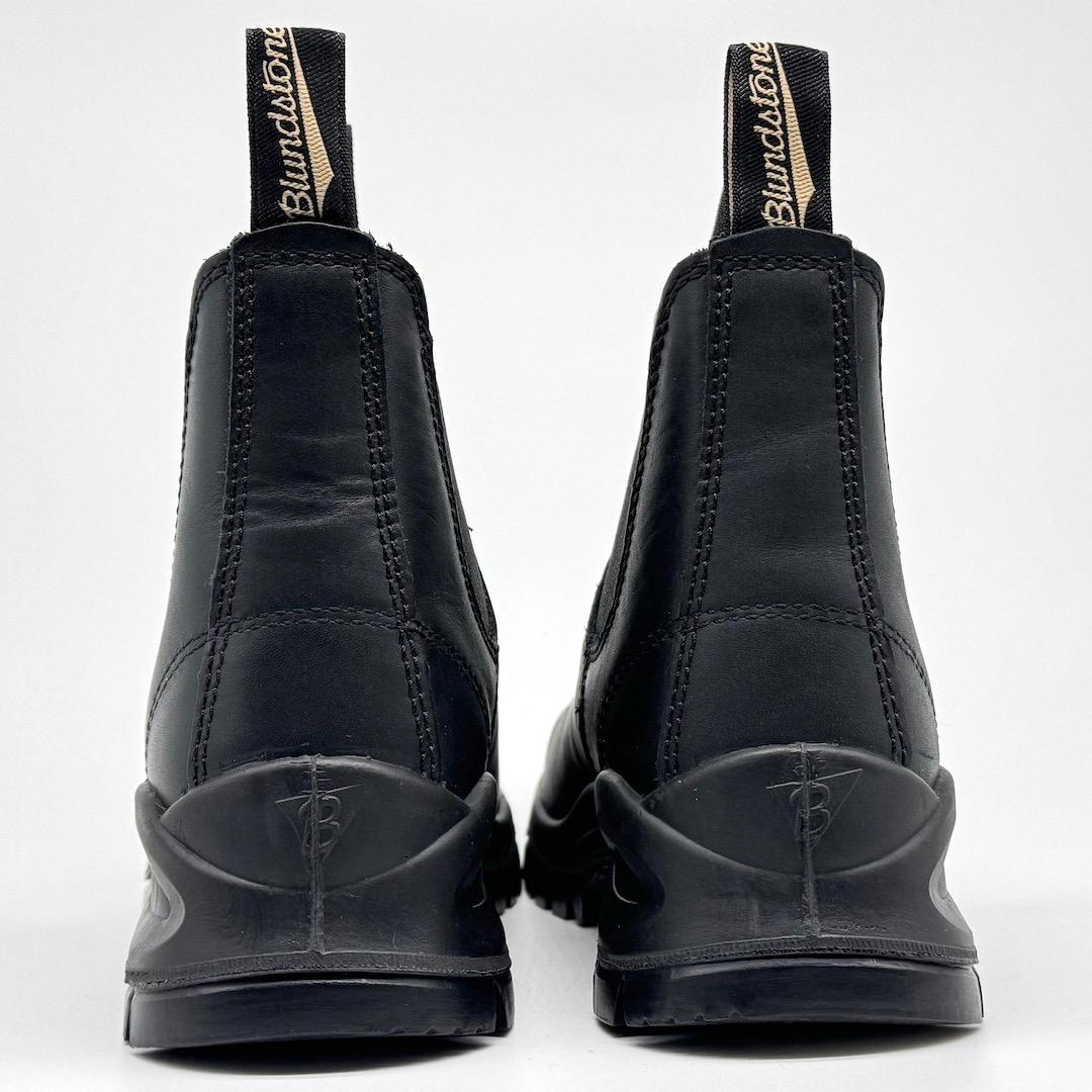 美品 Blundstone ブランドストーン ラグブーツ サイドゴア 3 黒