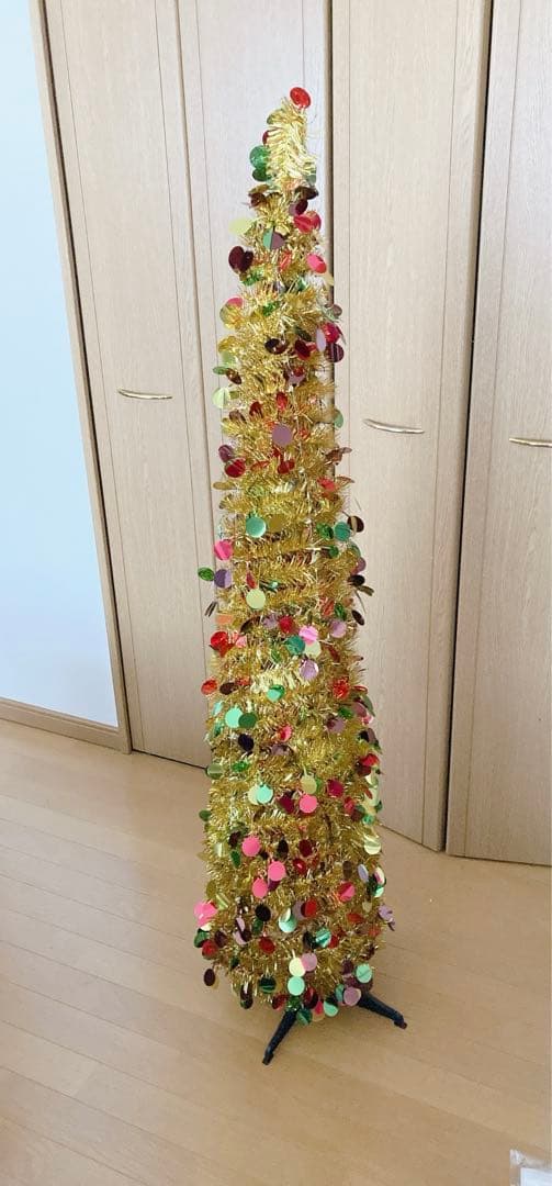 折りたたみ式ポップアップクリスマスツリー簡単な組み立て　１３０センチ