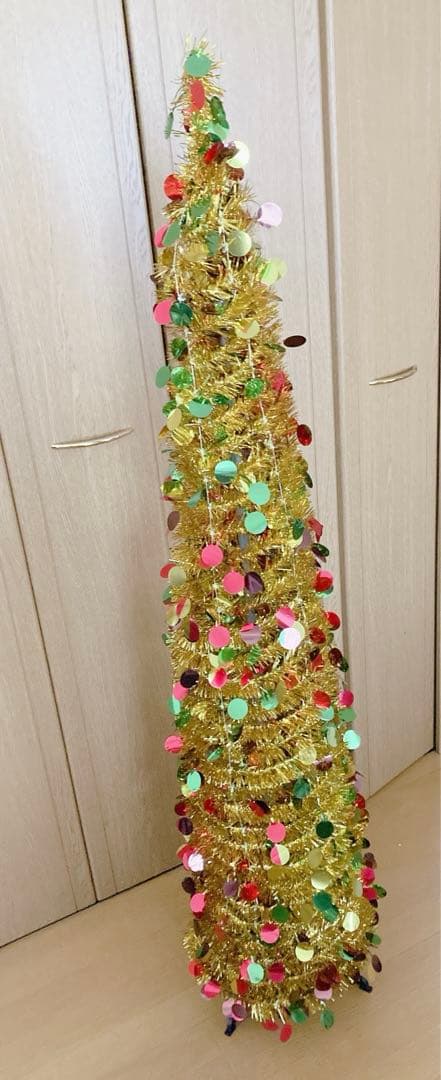 折りたたみ式ポップアップクリスマスツリー簡単な組み立て　１３０センチ