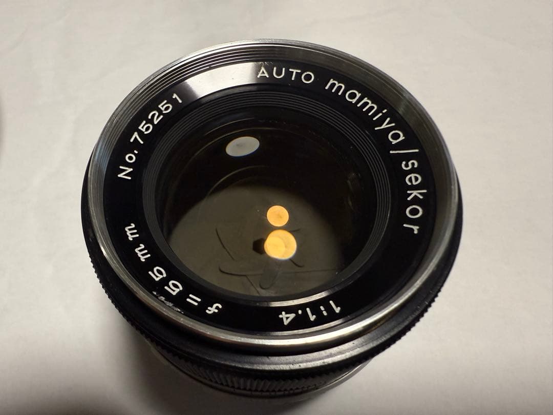 AUTO mamiya/sekor 55mm f/1.4 M42 オールドレンズ