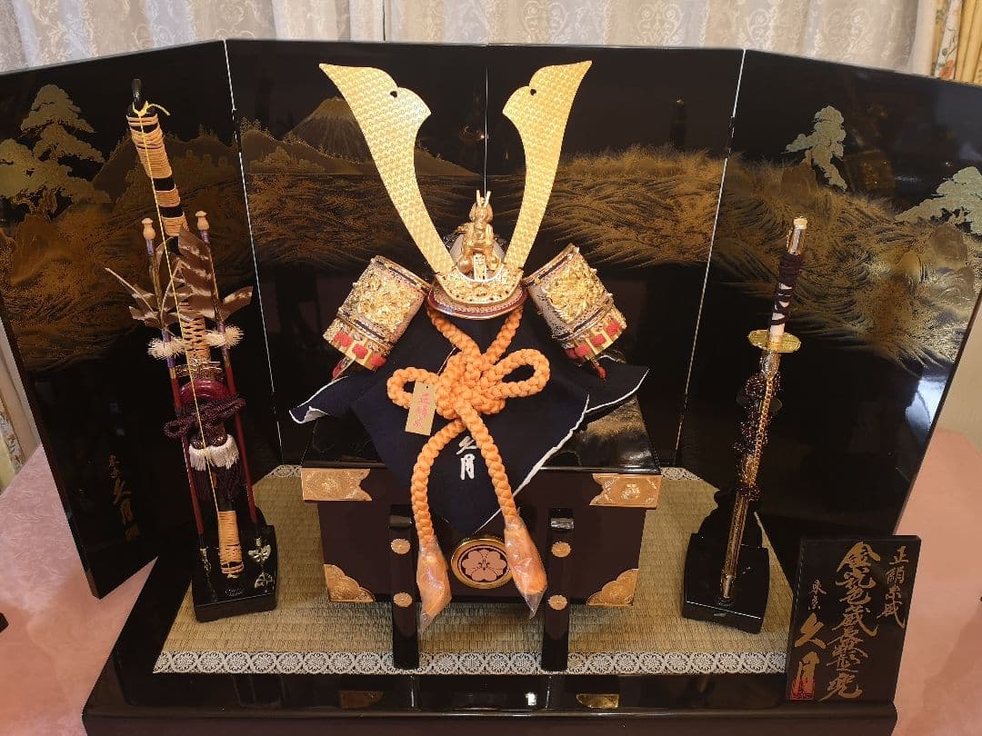 久月　五月人形