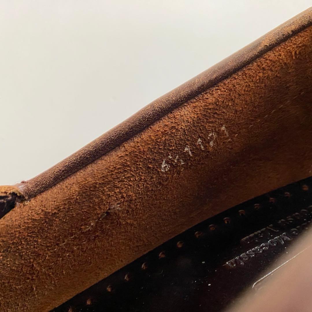 美品 paraboot birth マロン 6H デッキシューズ バース