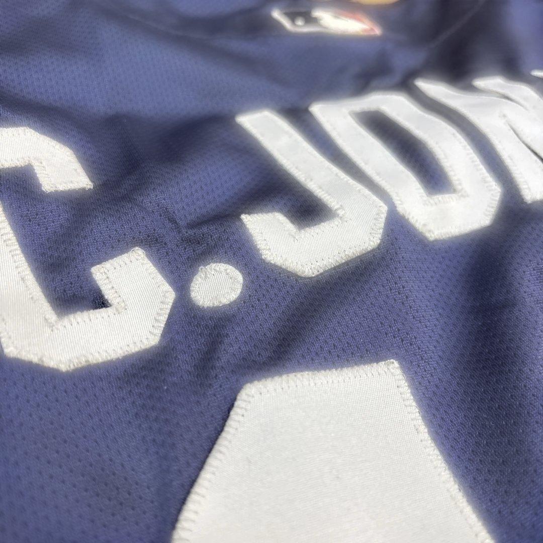 応援グッズ Atlanta Braves Majestic C.JONES #10 MLB