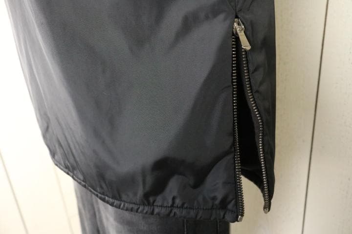 クリーニング済！イタリア製【超美品】☆ジルサンダー：ベスト　ブラック48