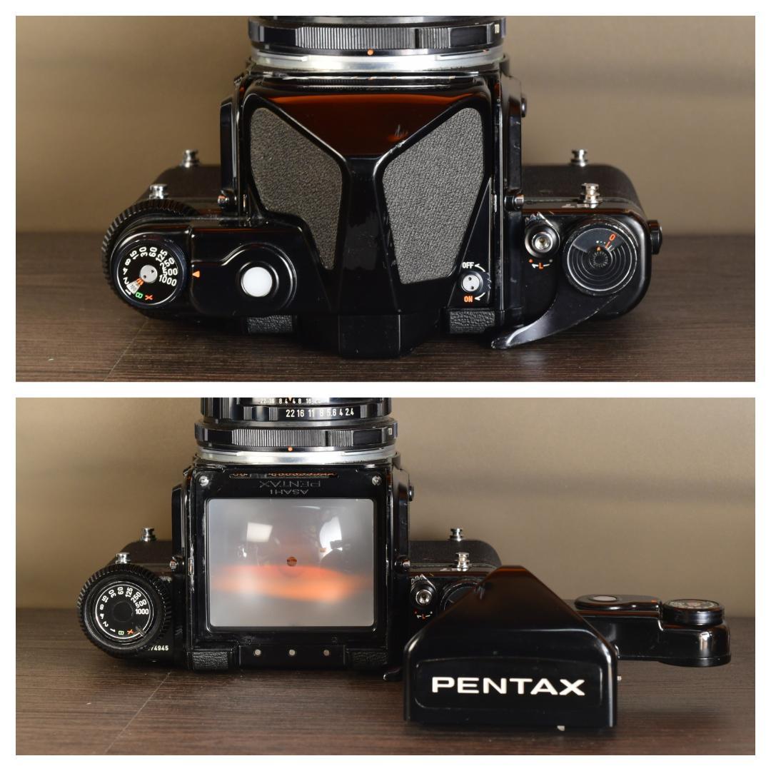 分解清掃・整備済 PENTAX 67 ペンタックス TTL　105mm F2.4