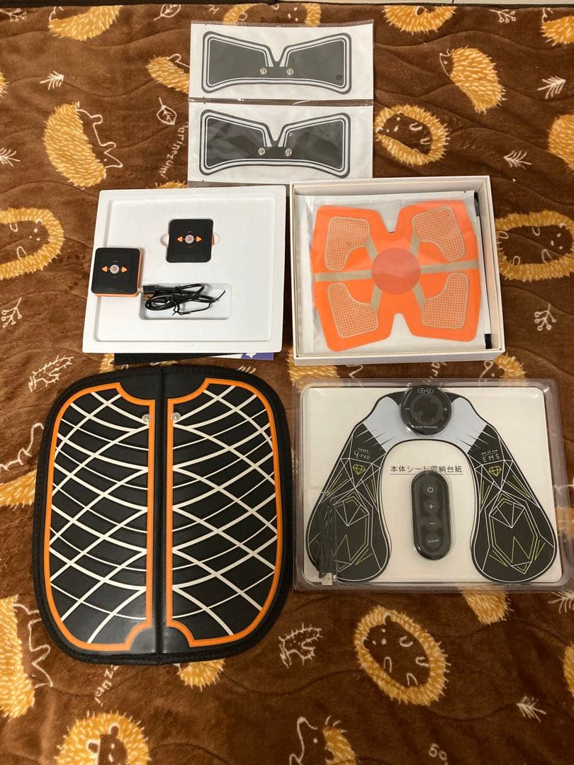 美品　EMSトレーニング4点セット