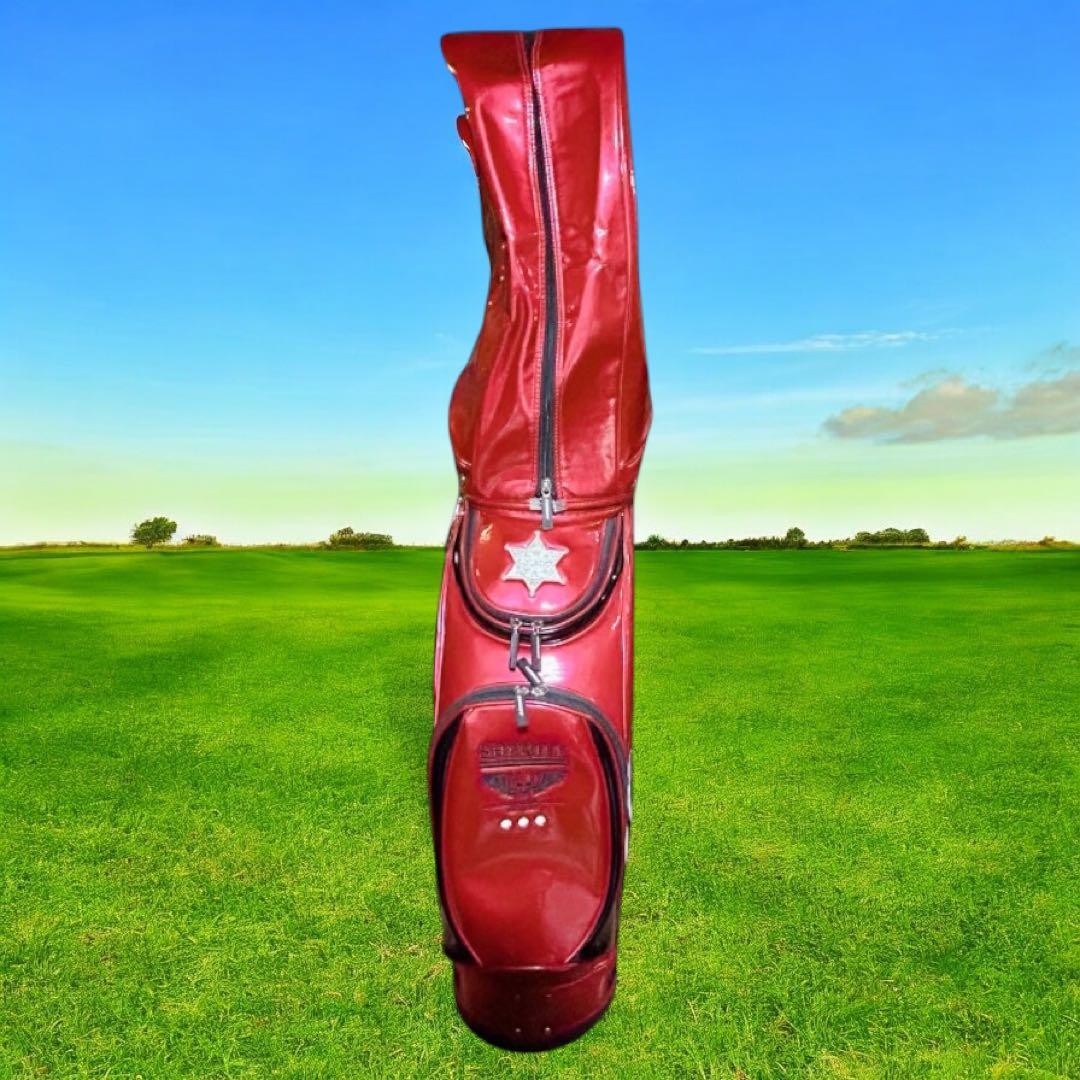シェリフ スカル刺繍 キャディバッグ ゴルフバッグ 希少モデル