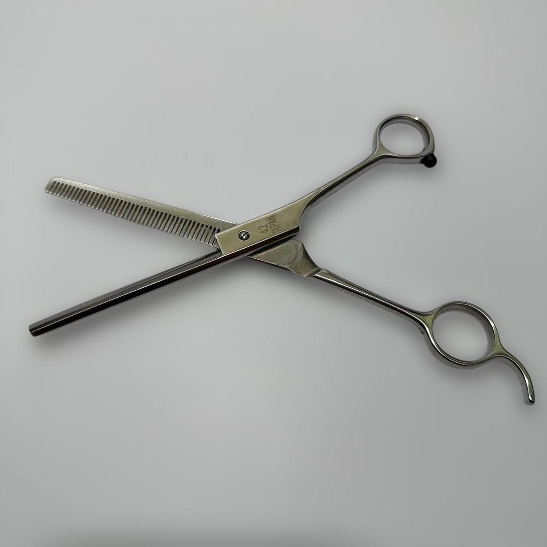 トリミングシザー ストレートシザー セニングシザー ケース付