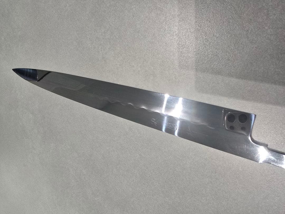 池田　辰夫　本焼　白鋼　柳刃330mm