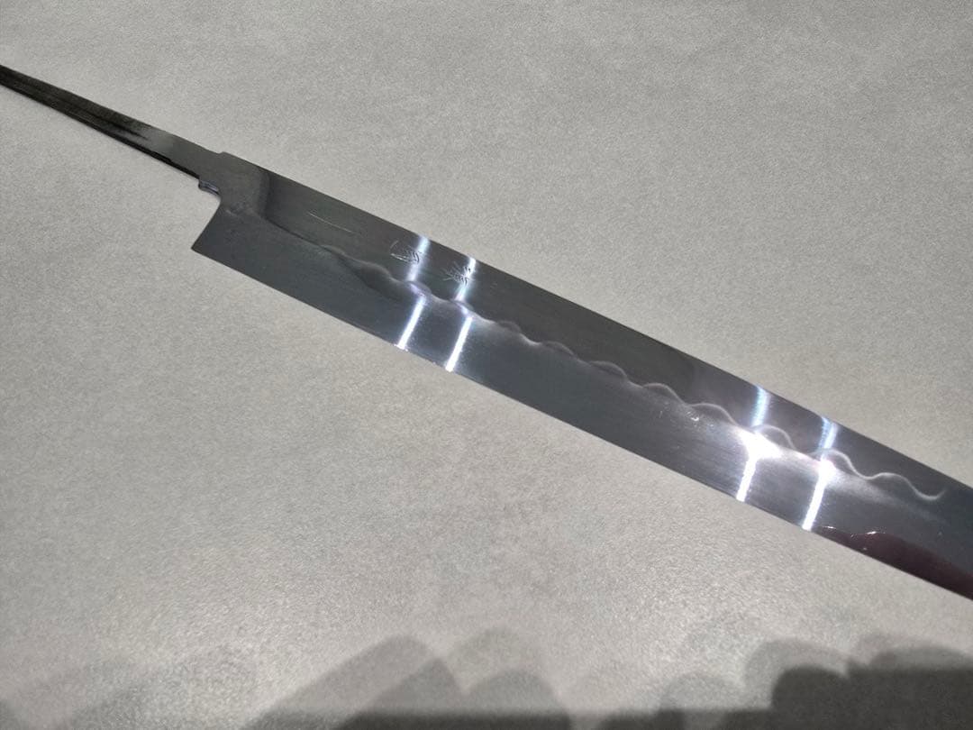 池田　辰夫　本焼　白鋼　柳刃330mm