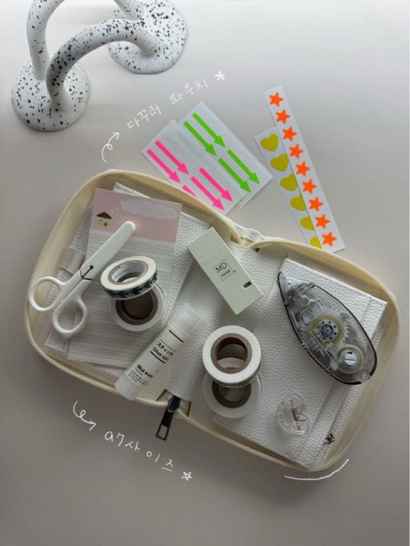 A7 貯金バインダー ウォレット ダイアリー パスポート 現金貯金 白