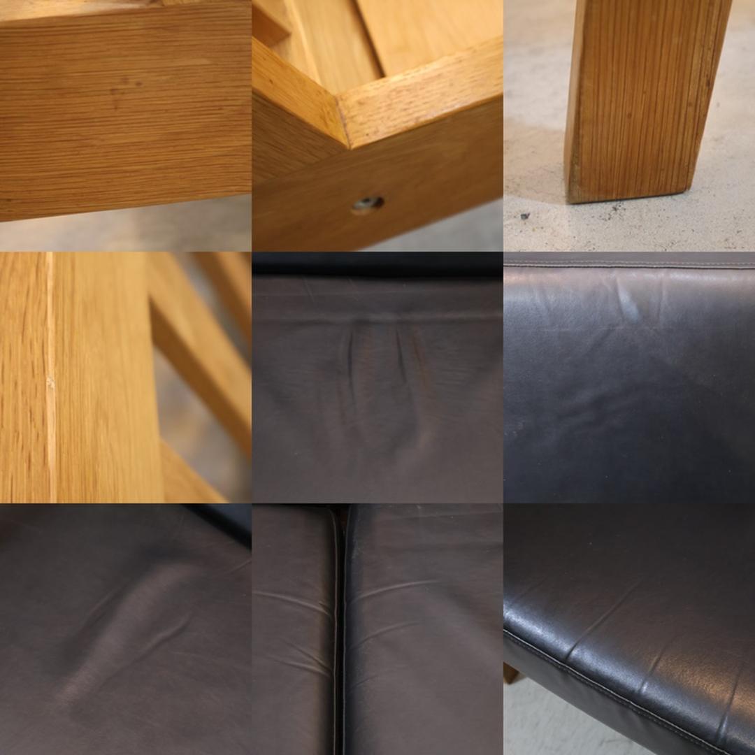 Karfカーフ Tlime+ 2seat sofa オーク材 2人掛けソファ