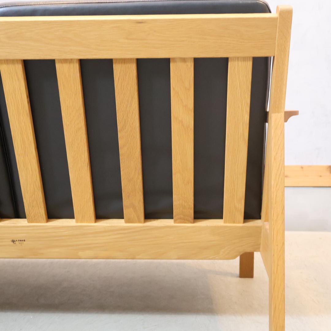 Karfカーフ Tlime+ 2seat sofa オーク材 2人掛けソファ